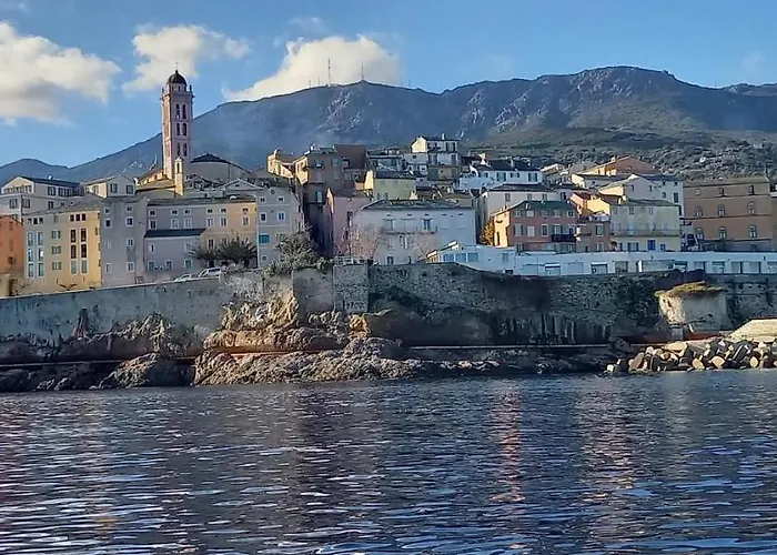 Casadilonda - Casadibastia - Vue Citadelle * Bastia (Corsica)